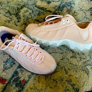Pink K•Swiss shoe